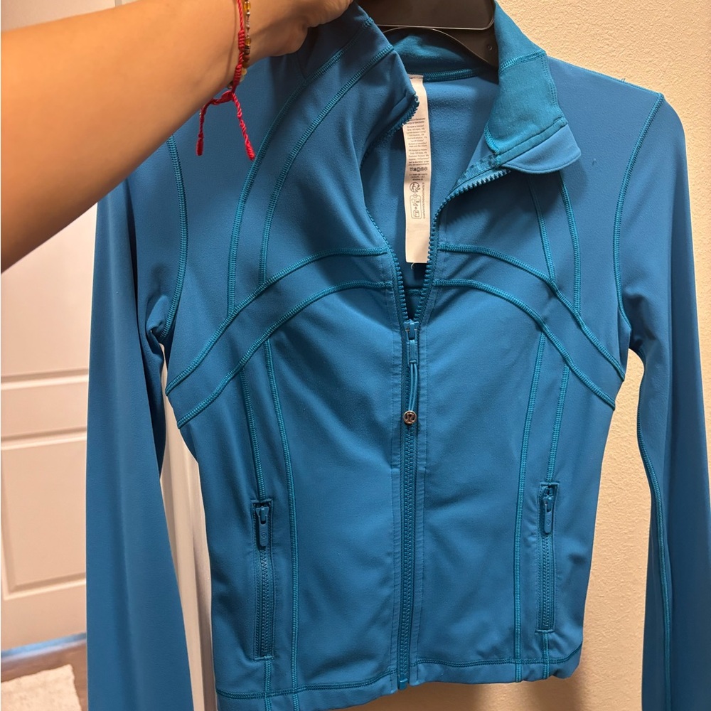 lululemon athletica Vibrant Blue Utility Jacket